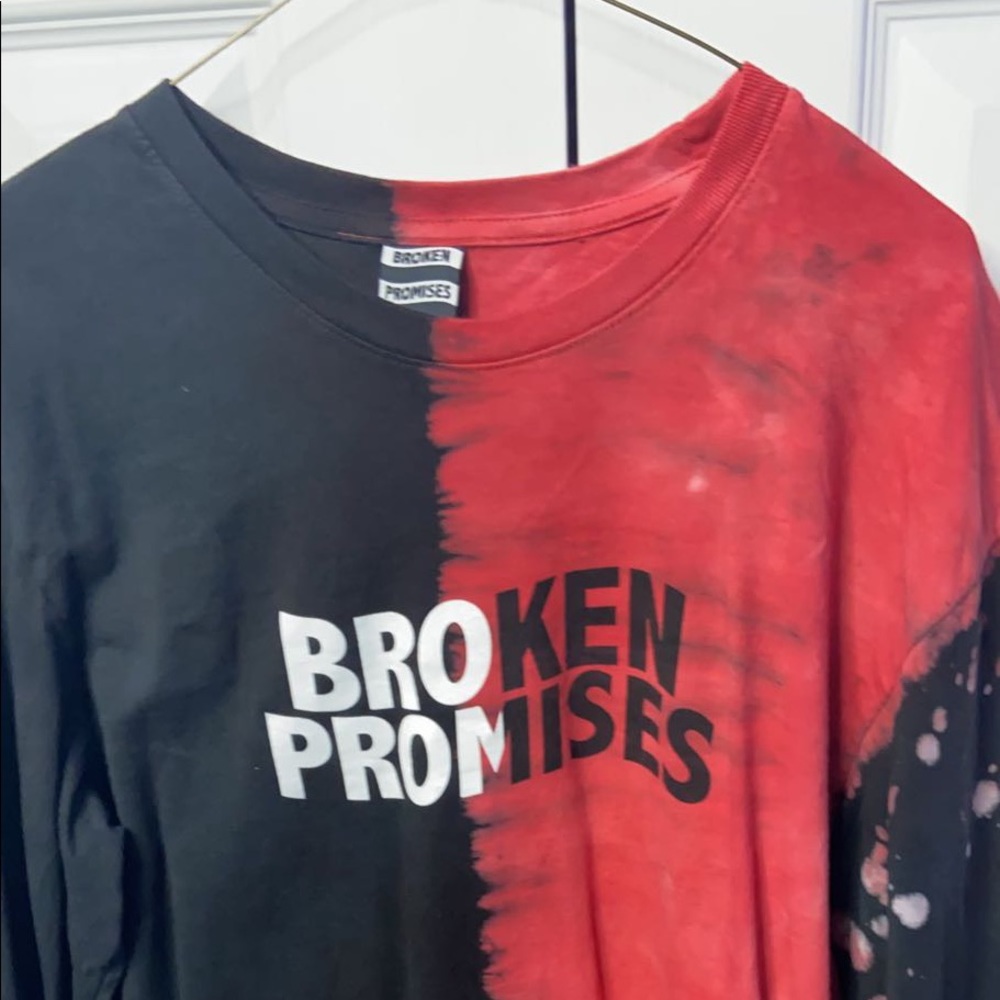 Broken Promises Bleached Shirt